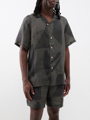 La Susana Linen Short-sleeved Shirt