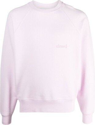 Logo-Print Cotton Sweatshirt-AJ