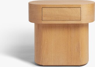 Bluff Oval Nightstand with Drawer