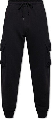 Drawstring Cargo Sweatpants-AB