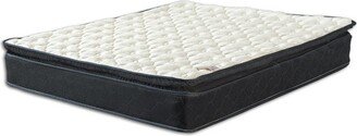 Continental Sleep, 9-Inch Medium Firm Pillow Top Single Sided Hybrid Mattress, Compatible with Adjustable Bed, Full