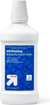 Whitening Anti Cavity Mint Flavor Mouth Rinse - 32oz - up & up™