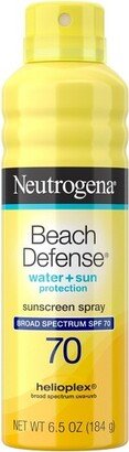 Beach Defense Sunscreen Spray - SPF 70 - 6.5oz