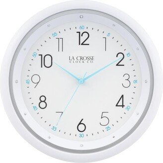 La Crosse Clock 10 Inch Night Vision Quartz Wall Clock