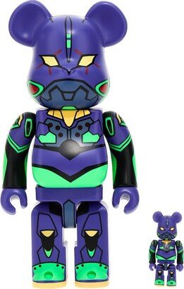 X Evangelion Eva 01 100% + 400% Be@rbrick Set