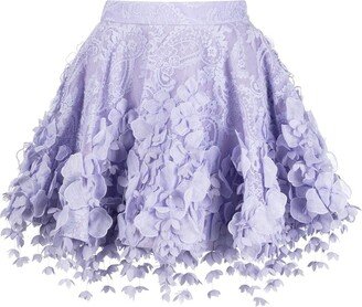 High Tide lace mini skirt