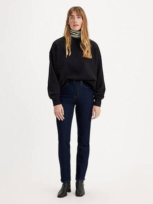724 High Rise Slim Straight Women's Jeans - Cast Shadows