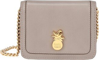 Pineapple Mini Bag Card Holder Handbag Dove Grey