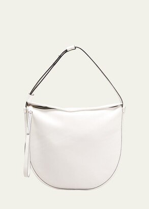 Baxter Zip Leather Hobo Bag