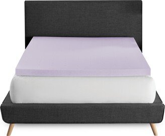 ProSleep 3 Lavender Infused Memory Foam Mattress Topper, Twin Xl