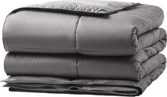 Graphene Charcoal Infused Antimicrobial Odor Resistant 420 Thread Count Allergen Barrier Quilted Comforter