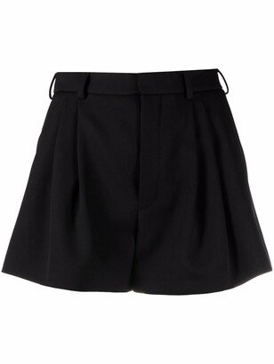 Tailored Wool Shorts
