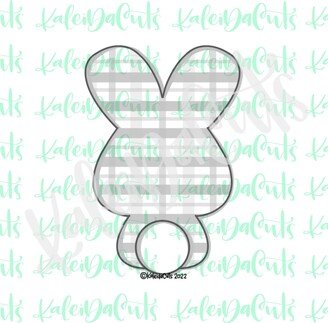 Bunny Back Silhouette Cookie Cutter
