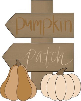 Pumpkin Patch Arrows Cookie Cutter