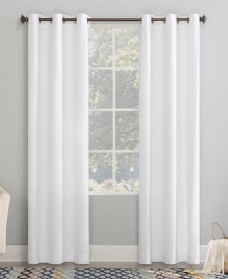 No. 918 Lindstrom Textured Draft Shield Grommet Curtain Panel, 40