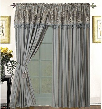 Grand Avenue Magnolia 4 Piece Luxury Window Set