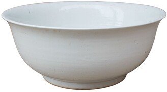Legend of ASIA Busan White Flare-rimmed Large Bowl