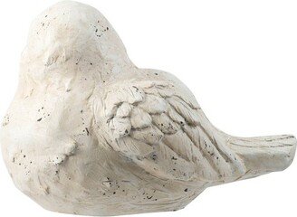 Outdoor Decor Large Bird Figurine - White