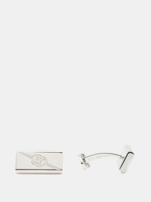 Interlocking-g Sterling-silver Cufflinks