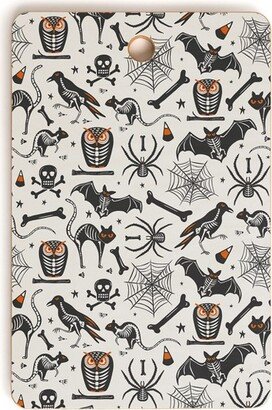 Heather Dutton Halloween XRay Rectangle Cutting Board