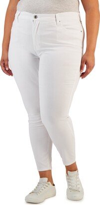 Trendy Plus Size Skinny Ankle Jeans