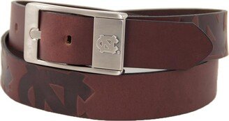 Eagles Wings Men's North Carolina Tar Heels (Unc) Brandish Leather Belt