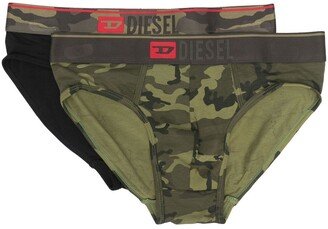 Two-Pack Camouflage-Print Briefs