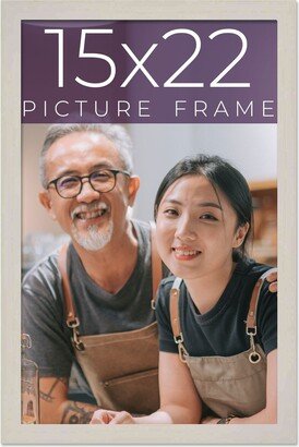 CustomPictureFrames.com 15x22 Picture Frame - Contemporary Picture Frame Complete With UV