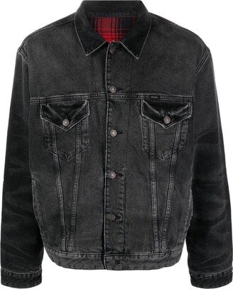 Denim Lined Trucker Jacket