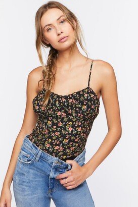 Floral Print Bodysuit