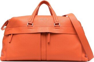 Faux-Leather Holdall Bag