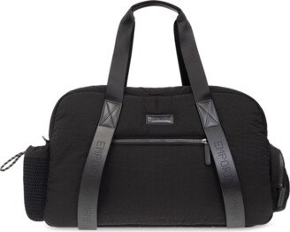 Holdall Bag With Logo - Black