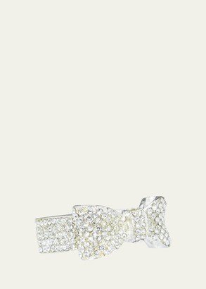 Nomi K Crystal Bow Napkin Rings, Set of 4