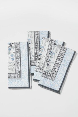 Locust Walk French Blue Garden Napkins Set of 4