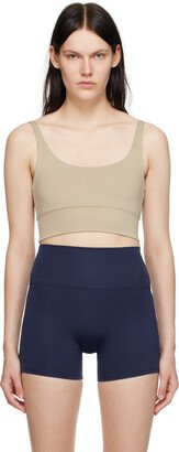 HÉROS Taupe 'The Crop' Top