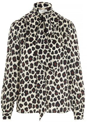 Leopard Print Blouse