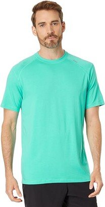 Carrollton Top (Aqua Green) Men's Clothing