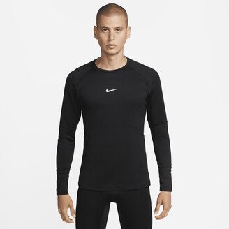 Men's Pro Warm Long-Sleeve Top in Black