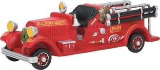 Christmas in The City Village Accessories Engine No. 31 Firetruck Figurine