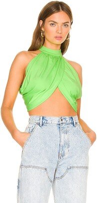 Emani Wrap Crop Top