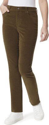 Women's Amanda Corduroy Slim High Rise Pant-AB