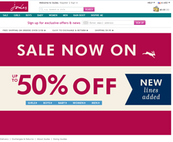 Joules US Promo Codes & Coupons