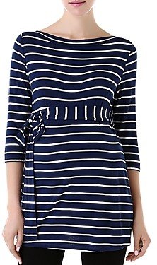 Whitney Striped Maternity Top