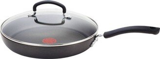 Ultimate Hard Anodized 12 Covered Saute Pan - Dark Gray