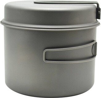 TOAKS Titanium Outdoor Camping Cook Pot with Pan and Foldable Handles