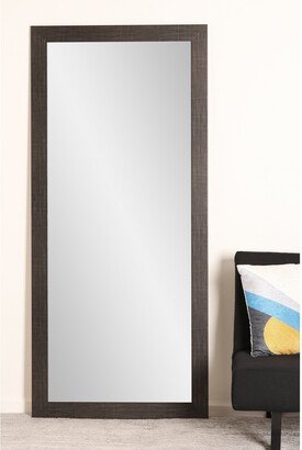 Multi Size BrandtWorks Scratched Black Vanity Mirror