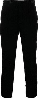 Velvet Cropped Trousers-AA