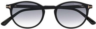 Andrea round-frame sunglasses