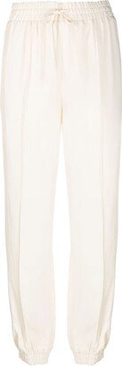 Drawstring Tapered Trousers-AG