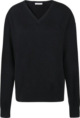 Derignon V-Neck Knitted Jumper